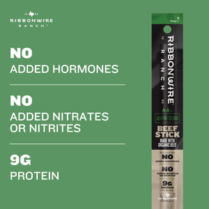 Jalapeño Cheddar Organic Beef Sticks