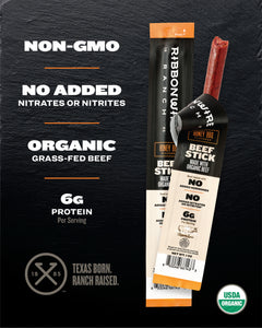 Honey BBQ Organic Beef Sticks