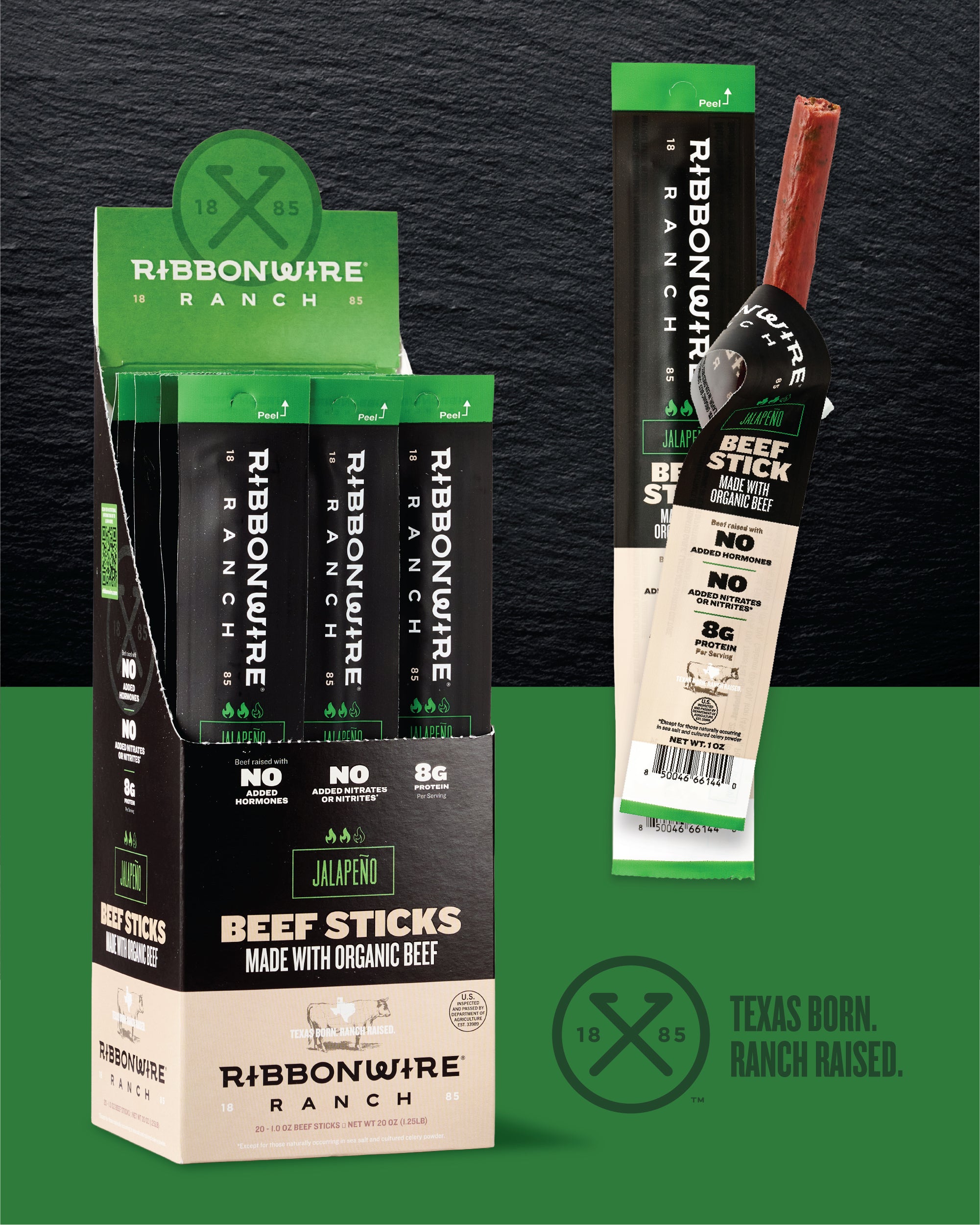 Jalapeño Organic Beef Sticks
