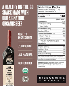 Original Organic Beef Sticks