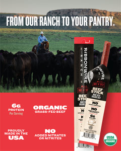 Sweet N Spicy Organic Beef Sticks