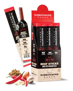 Sweet N Spicy Organic Beef Sticks